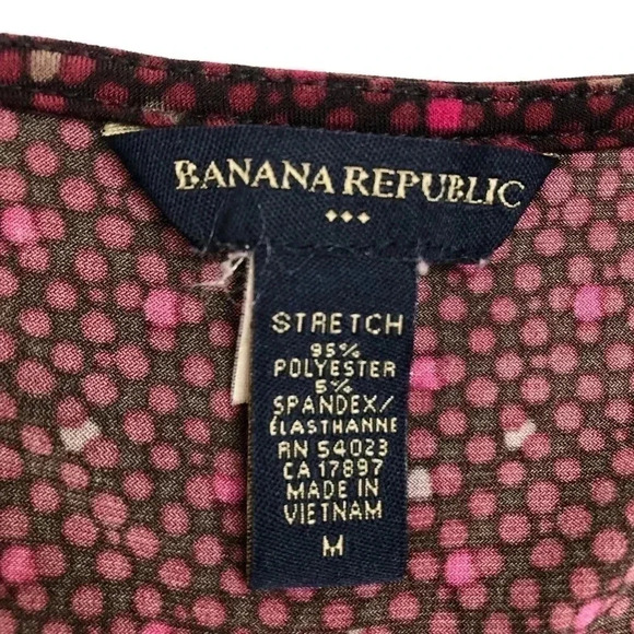 Banana Republic Factory Tank Small Polka Dots Size Medium - Picture 7 of 16